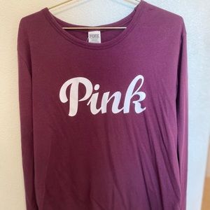 PINK long sleeve tee
